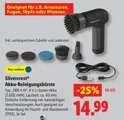 Lidl Silvercrest Akku-Reinigungsbürste Angebot