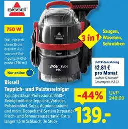 Lidl Bissell Teppich- und Polsterreiniger Angebot