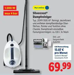 Lidl Silvercrest Dampfreiniger Angebot