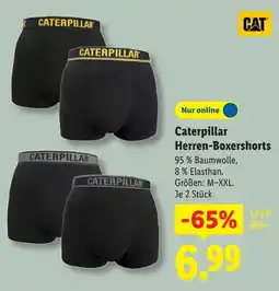 Lidl Caterpillar Herren Boxershorts Angebot
