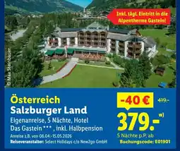 Lidl Österreich Salzburger Land Angebot
