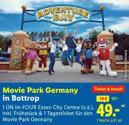 Lidl Movie Park Germany in Bottrop Angebot