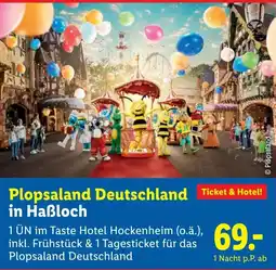 Lidl Plopsaland Deutschland Ticket & Hotel! in Haßloch Angebot