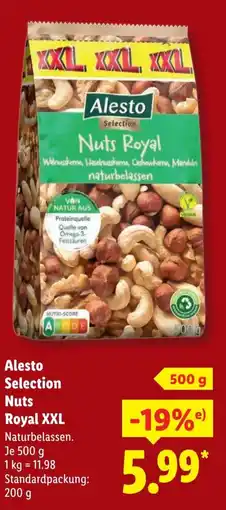 Lidl Alesto Selection Nuts Royal XXL Angebot