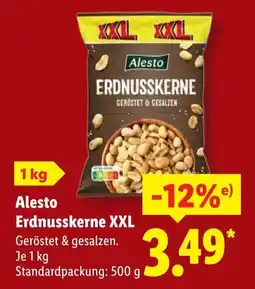 Lidl Alesto Erdnusskerne XXL Angebot