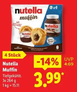 Lidl Nutella Muffin Angebot