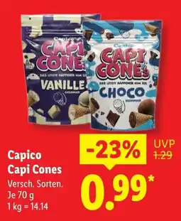 Lidl Capico Capi Cones Angebot