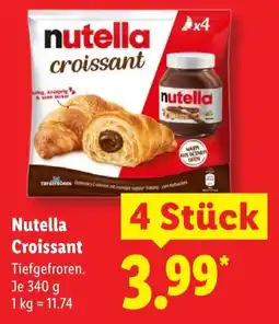 Lidl Nutella croissant Angebot