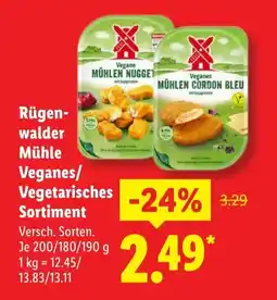 Lidl Rügenwalder walder Mühle Veganes/ Vegetarisches Sortiment Angebot