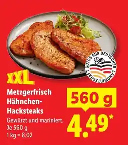 Lidl Metzgerfrisch Hähnchen Hacksteaks Angebot