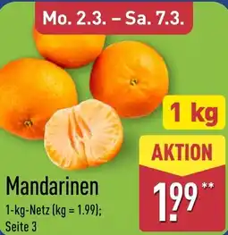 Aldi Nord Mandarinen Angebot