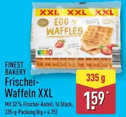 Aldi Nord FINEST BAKERY Frischei Waffeln XXL Angebot