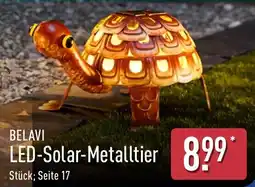 Aldi Nord BELAVI LED-Solar Metalltier 8.99* Angebot