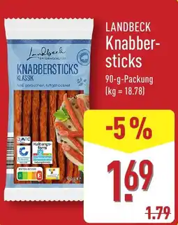 Aldi Nord LANDBECK Knabber sticks Angebot