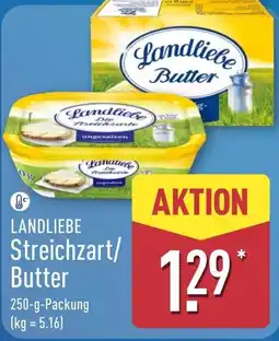 Aldi Nord LANDLIEBE Streichzart/ Butter Angebot