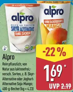 Aldi Nord Alpro Rein pflanzlich Angebot