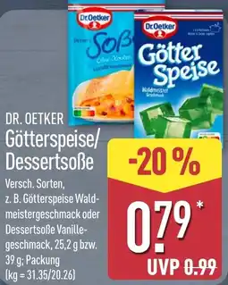 Aldi Nord DR. OETKER Götterspeise/ Dessertsoße Angebot