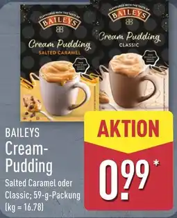 Aldi Nord BAILEYS Cream Pudding Angebot