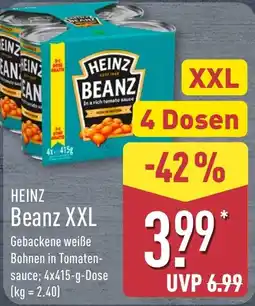 Aldi Nord HEINZ Beanz XXL Angebot