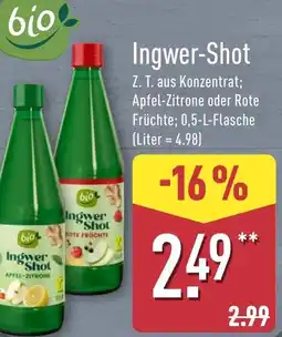 Aldi Nord Ingwer Shot Angebot