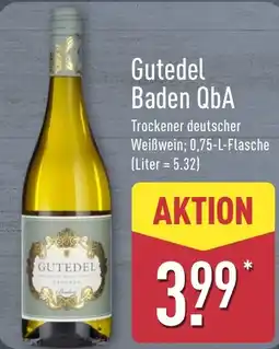 Aldi Nord Gutedel Baden QbA Angebot