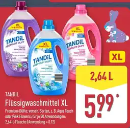 Aldi Nord TANDIL Flüssigwaschmittel XL Angebot