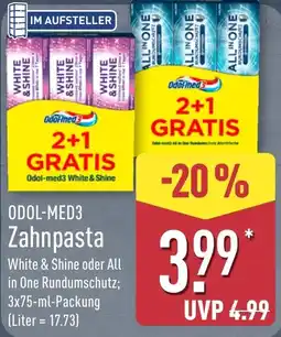 Aldi Nord ODOL-MED3 Zahnpasta Angebot