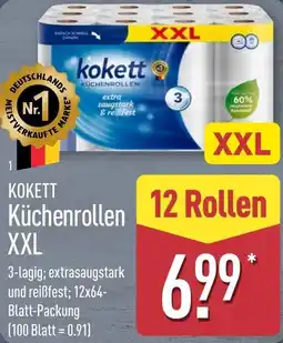Aldi Nord KOKETT Küchenrollen XXL Angebot