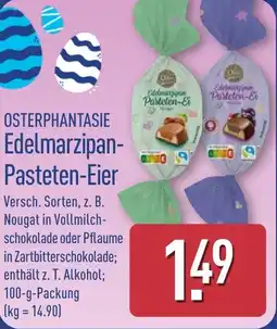 Aldi Nord OSTERPHANTASIE Edelmarzipan- Pasteten-Eier Angebot