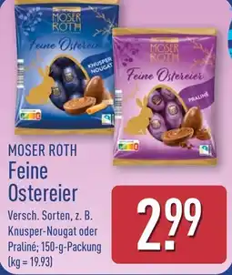 Aldi Nord MOSER ROTH Feine Ostereier Angebot