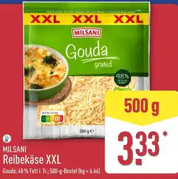 Aldi Nord MILSANI Reibekäse XXL Angebot