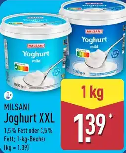 Aldi Nord MILSANI Joghurt XXL Angebot