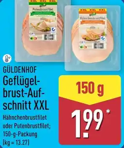 Aldi Nord GÜLDENHOF Geflügelbrust Aufschnitt Angebot