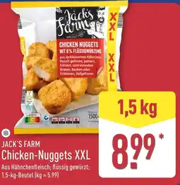 Aldi Nord JACK'S FARM Chicken Nuggets XXL Angebot