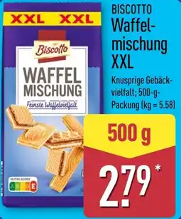 Aldi Nord BISCOTTO Waffelmischung XXL Angebot