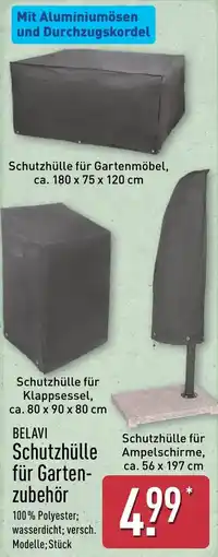 Aldi Nord BELAVI Schutzhülle für Gartenzubehör Angebot