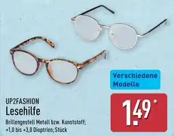 Aldi Nord UP2FASHION Lesehilfe Angebot