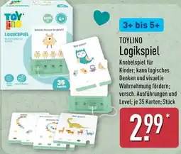 Aldi Nord TOYLINO Logikspiel Angebot