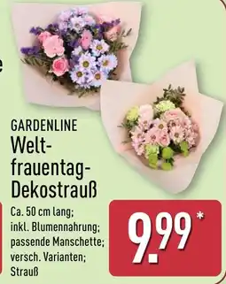 Aldi Nord GARDENLINE Welt frauentag- Dekostrauß Angebot