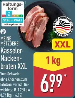 Aldi Nord MEINE METZGEREI Kasseler Nackenbraten XXL Angebot