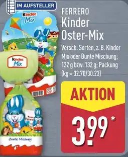 Aldi Nord FERRERO Kinder Oster Mix Angebot