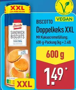 Aldi Nord BISCOTTO Doppelkeks XXL Angebot