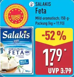 Aldi Nord SALAKIS Feta Angebot
