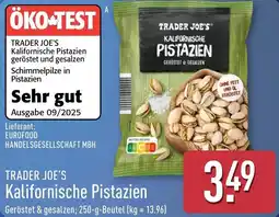 Aldi Nord TRADER JOE'S Kalifornische Pistazien Angebot