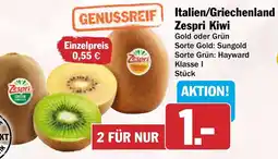 HIT Italien/Griechenland Zespri Kiwi Angebot