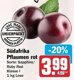 HIT Südafrika Pflaumen rot Angebot