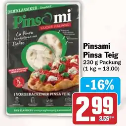 HIT Pinsami Pinsa Teig Angebot