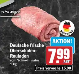 HIT Deutsche frische Oberschalen Rouladen Angebot