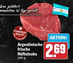 HIT Argentinische frische Hüftsteaks Angebot