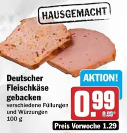 HIT Deutscher Fleischkäse gebacken Angebot